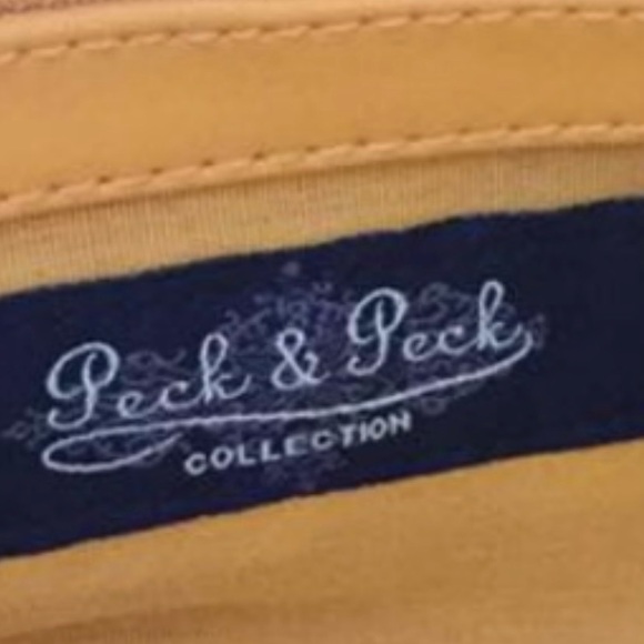 Peck & Peck collection yellow leather shoulder bag - Picture 11 of 11